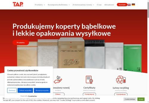TAP TELION AIR PAC SPÓŁKA Z OGRANICZONĄ ODPOWIEDZIALNOŚCIĄ
